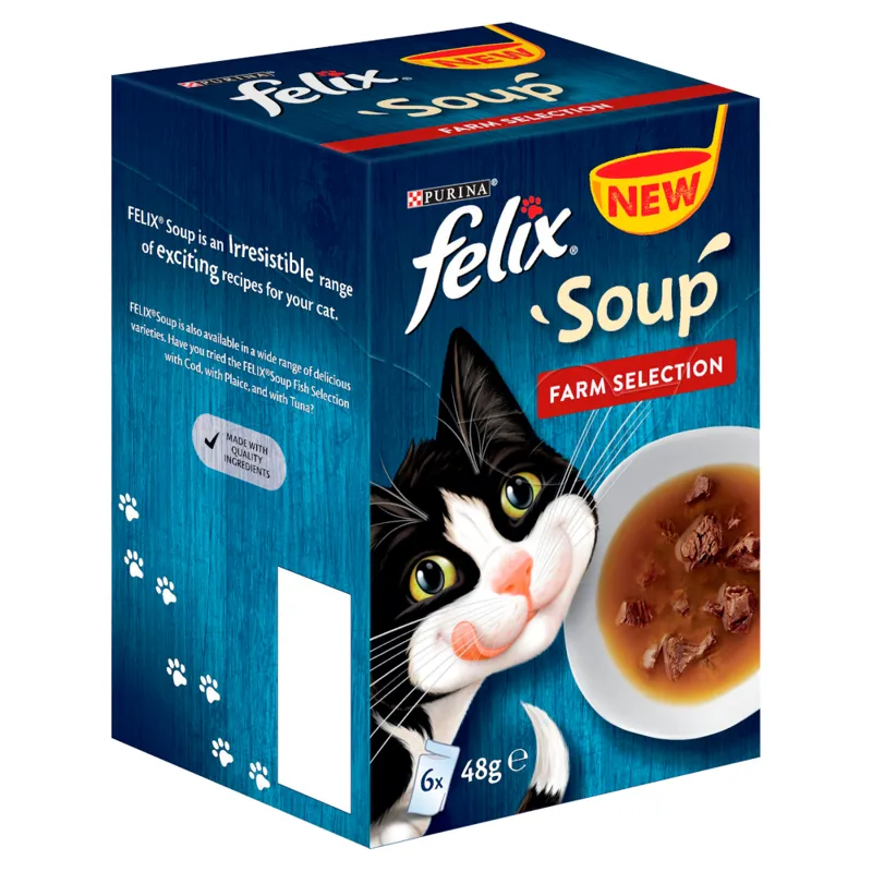 Felix Soup Mixed Variety Farm Selection 6x48g